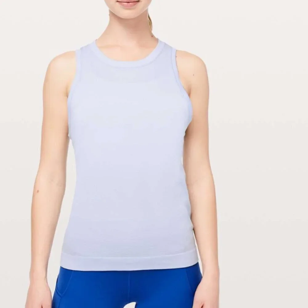 Lululemon Swiftly Breeze Tank *Relaxed Fit Serene Blue / Serene Blue